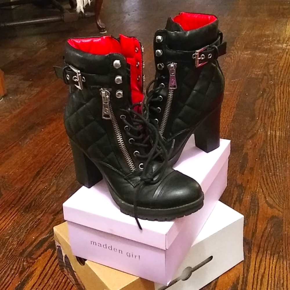 G by Guess black boots